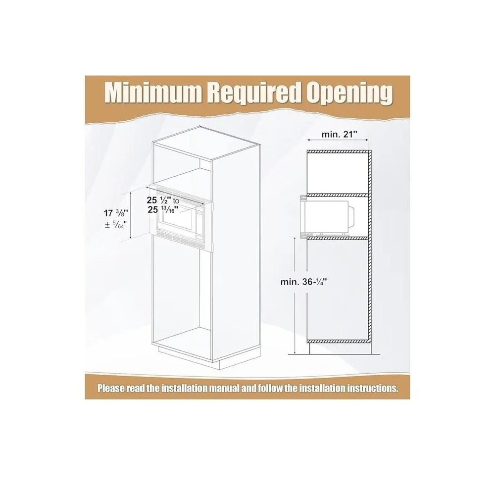 NN-TK922SS 27in Silver Trim Kit‎ For 2.2 Cu Ft Panasonic Built In Microwave